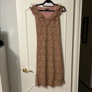 Ann Taylor Paisley Midi Dress